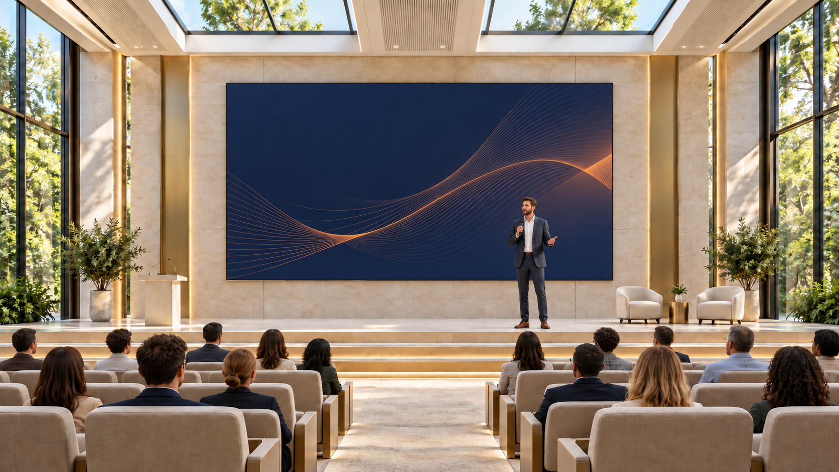 Bring sessions and speakers into one event program